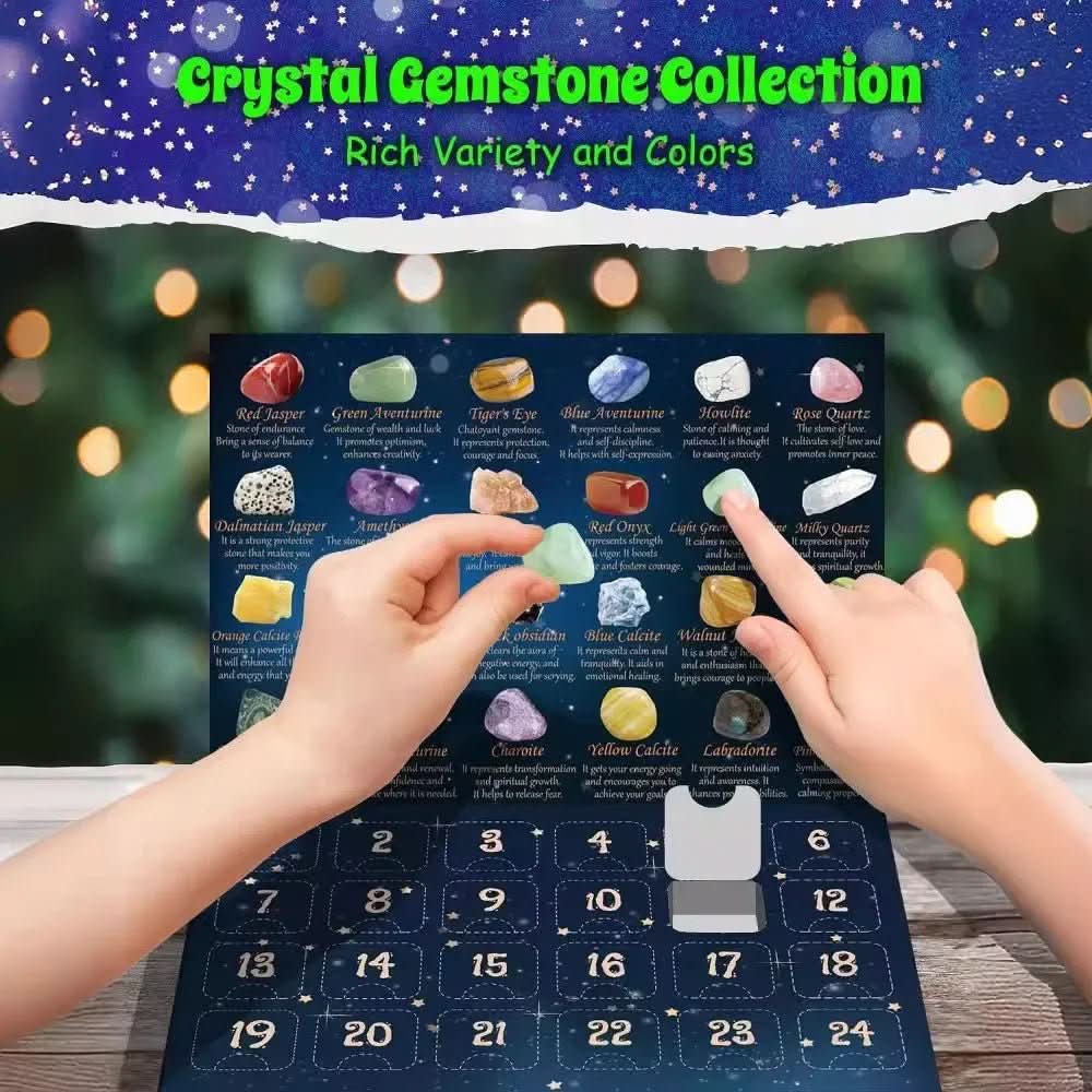 Crystal Advent Calendar 2025 — 24 Natural Gemstones 5
