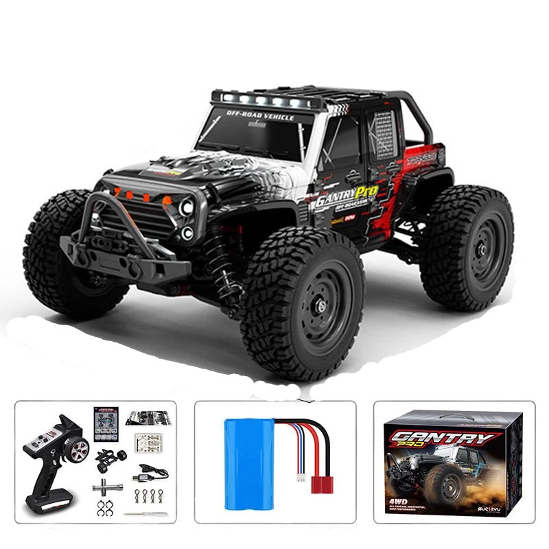 RC Car ROCKSTRYKE 4WD Brushless — 70 km/h Off-Road 12