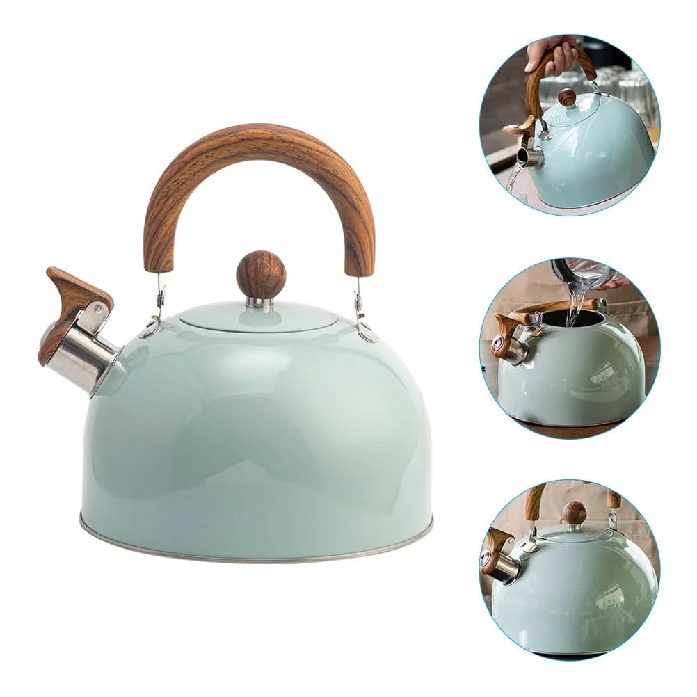 Stainless Steel Whistling Kettle 2.5L — All-Hob Compatible 4