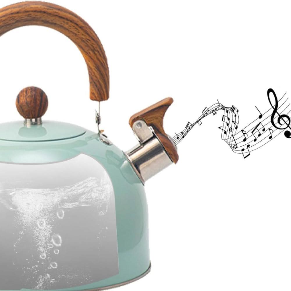 Stainless Steel Whistling Kettle 2.5L — All-Hob Compatible 5
