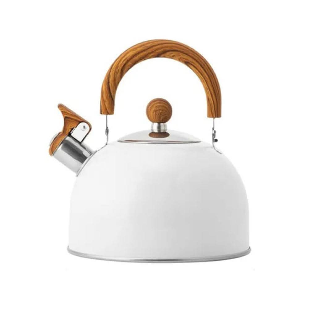 Stainless Steel Whistling Kettle 2.5L — All-Hob Compatible 8