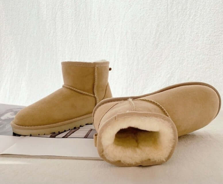 Women's Suede-Look Ankle Boots — Warm Lined Winter Boot 6