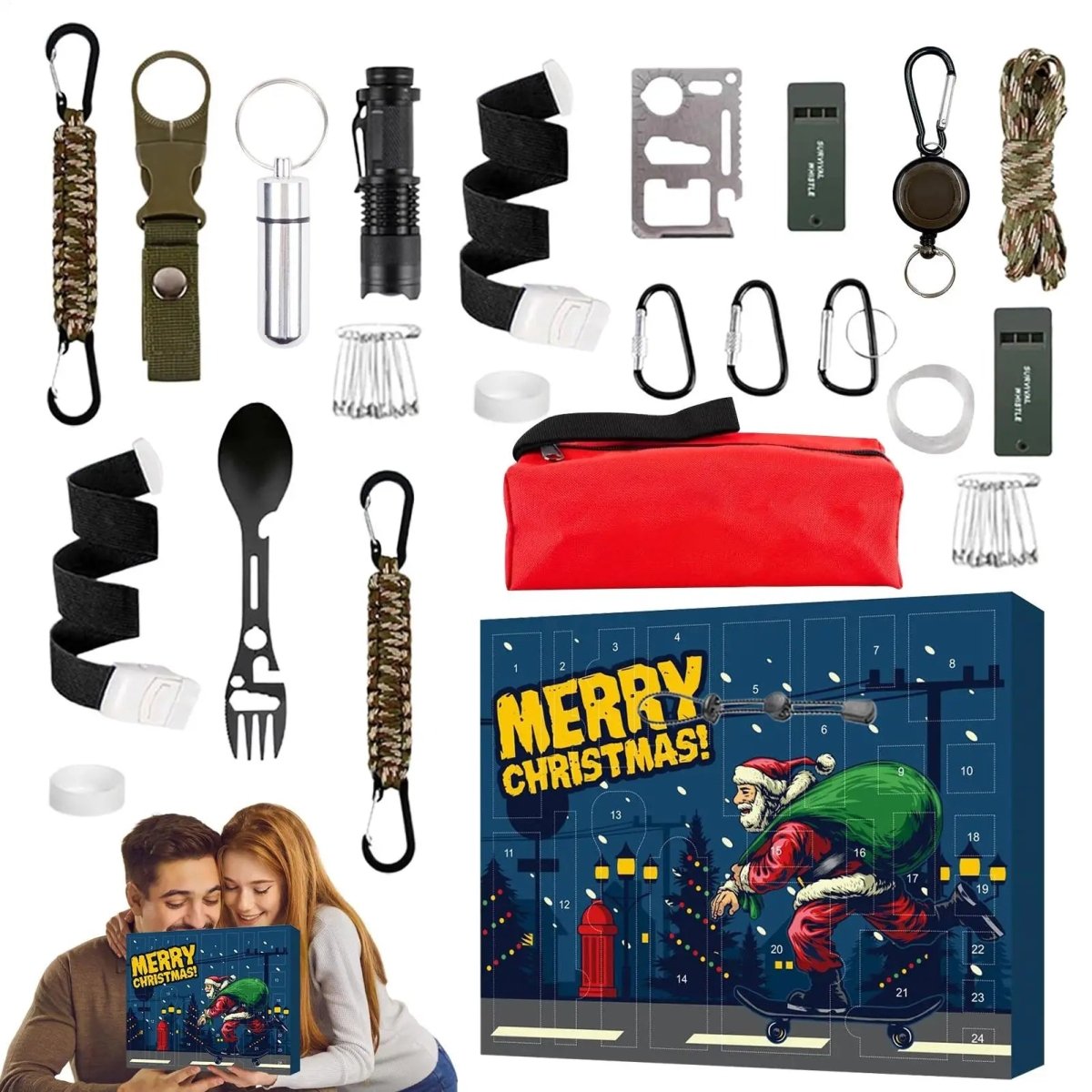 Survival Advent Calendar – 24 Bushcraft Outdoor Tools 6