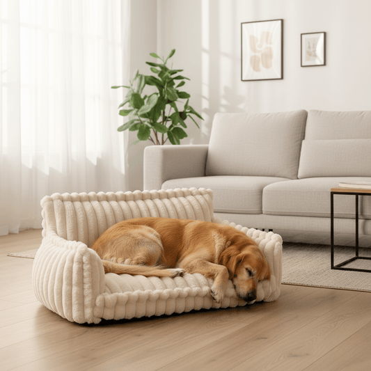 Orthopedic Memory Foam Dog Sofa Bed — Washable Cover 1
