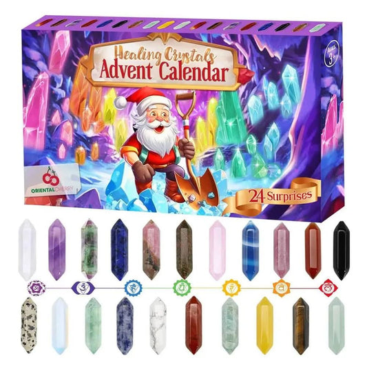 Crystal Advent Calendar 2025 — 24 Natural Gemstones 1