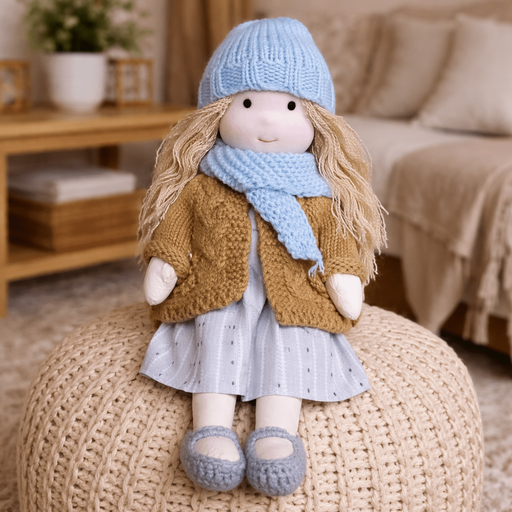 Waldorf Doll Handmade in Cotton — Elora 28 cm, 37 Styles 6