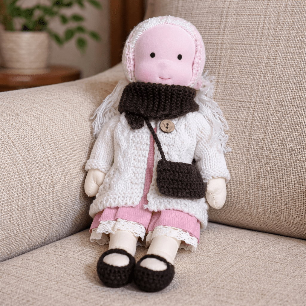 Waldorf Doll Handmade in Cotton — Elora 28 cm, 37 Styles 11