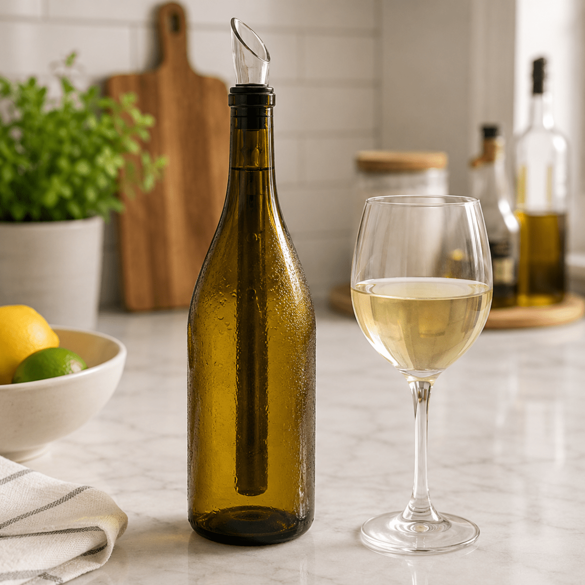 Wine Chiller Stick 3-in-1 — Cooling, Aerating & Pouring 3