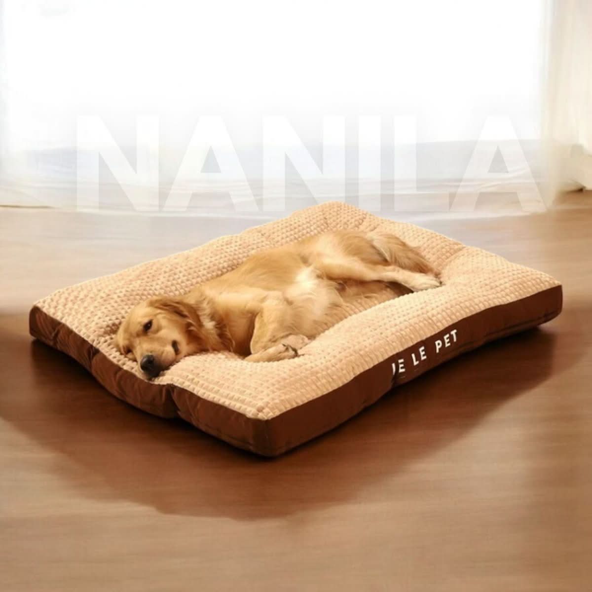 Orthopedic Dog Bed — High-Density Foam with Washable Cover 1