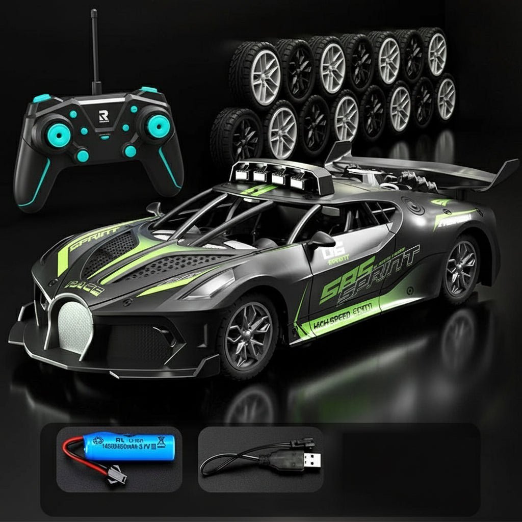 RC Car for Kids — Speedhawk 2.4GHz Electric Sport Racer 11