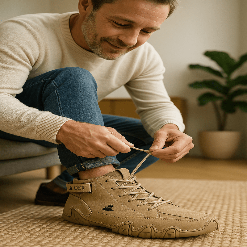 Waterproof Orthopedic Leather Shoes — Breathable Daily Support 2