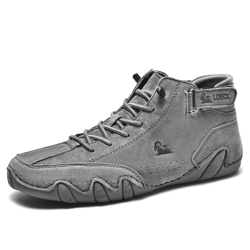 Waterproof Orthopedic Comfort Shoe — Breathable Leather Wide Fit 4