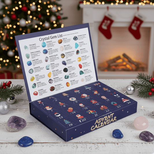 Gemstone Advent Calendar 2025 — 24 Real Crystal Surprises 1