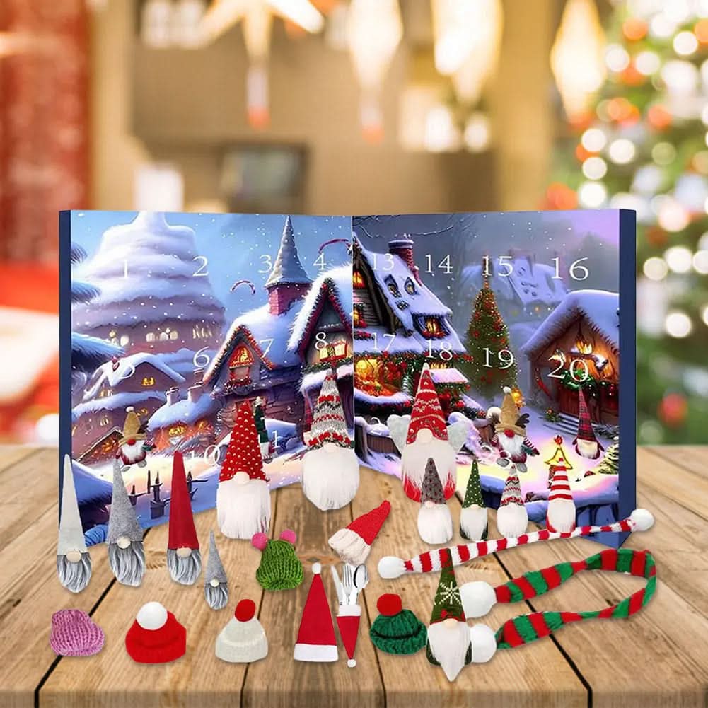 Advent Calendar 2025 — 24 Handcrafted Gnome Figurines 1