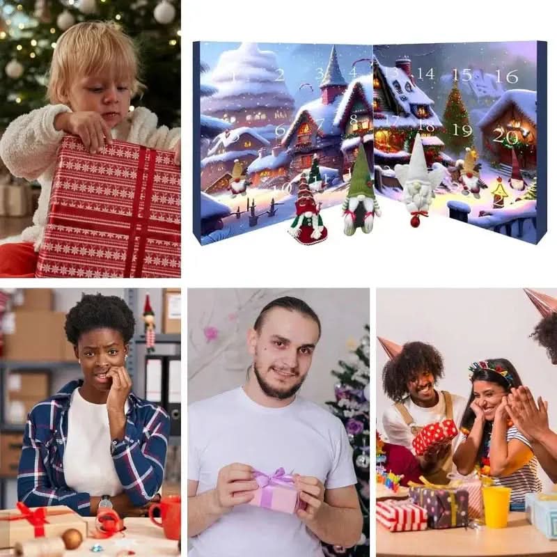Advent Calendar 2025 — 24 Handcrafted Gnome Figurines 6