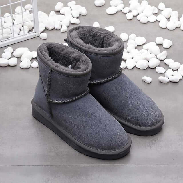 Women's Suede-Look Ankle Boots — Warm Lined Winter Boot 5