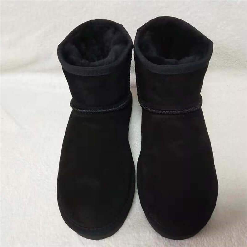 Women's Suede-Look Ankle Boots — Warm Lined Winter Boot 7