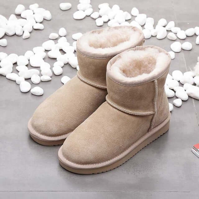 Women's Suede-Look Ankle Boots — Warm Lined Winter Boot 2