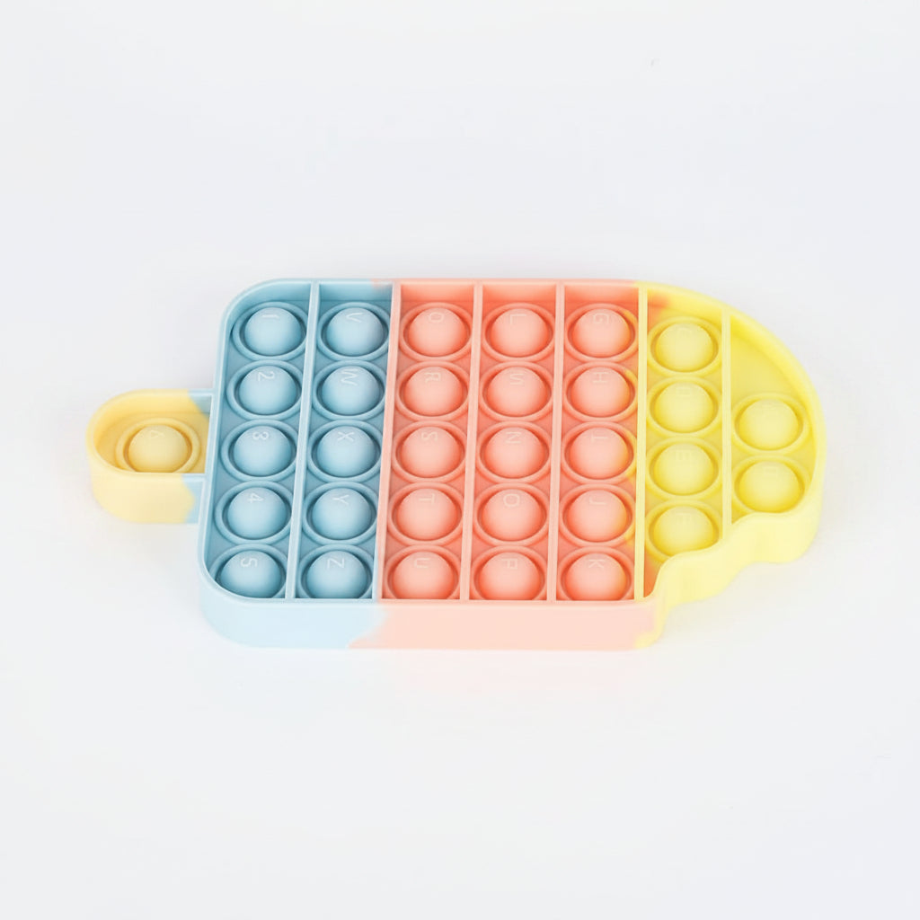 Squishy Push Pop Fidget Toy — Silicone Sensory Stress Relief 7