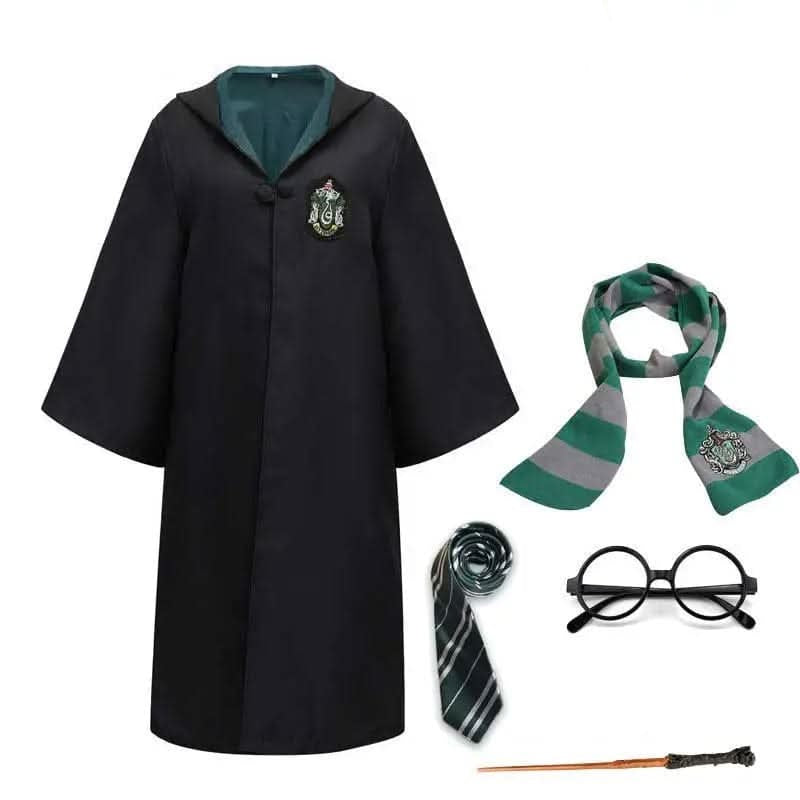 Complete Wizard Costume Set — Kids & Adults House Robe 8