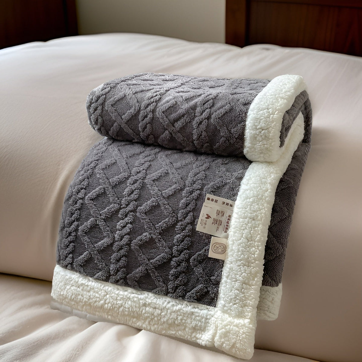 Double-Sided Fleece Blanket — Ultra-Soft Luxury Winter Throw 16
