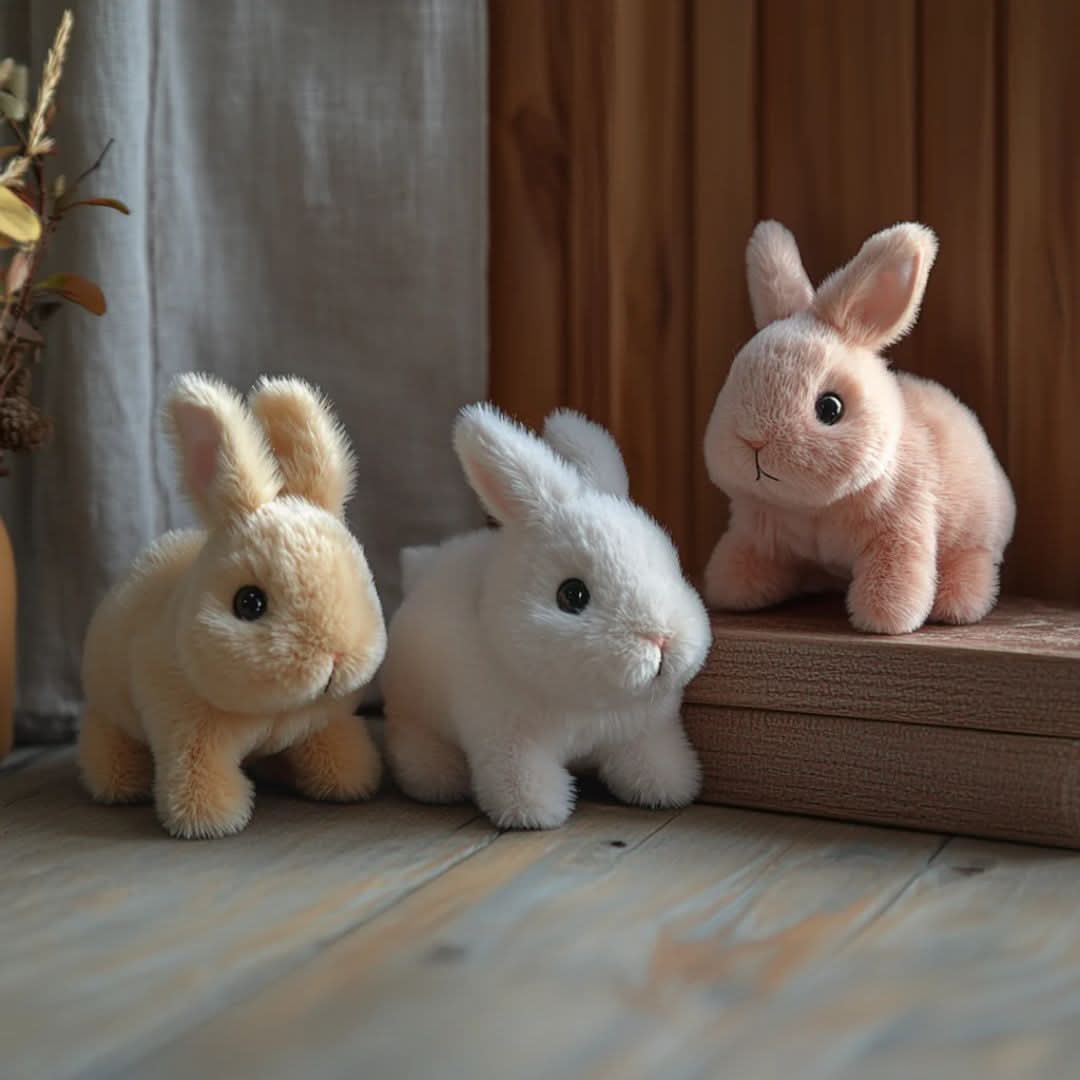 Interactive Plush Bunny Toy — Realistic Movements & Sounds 7