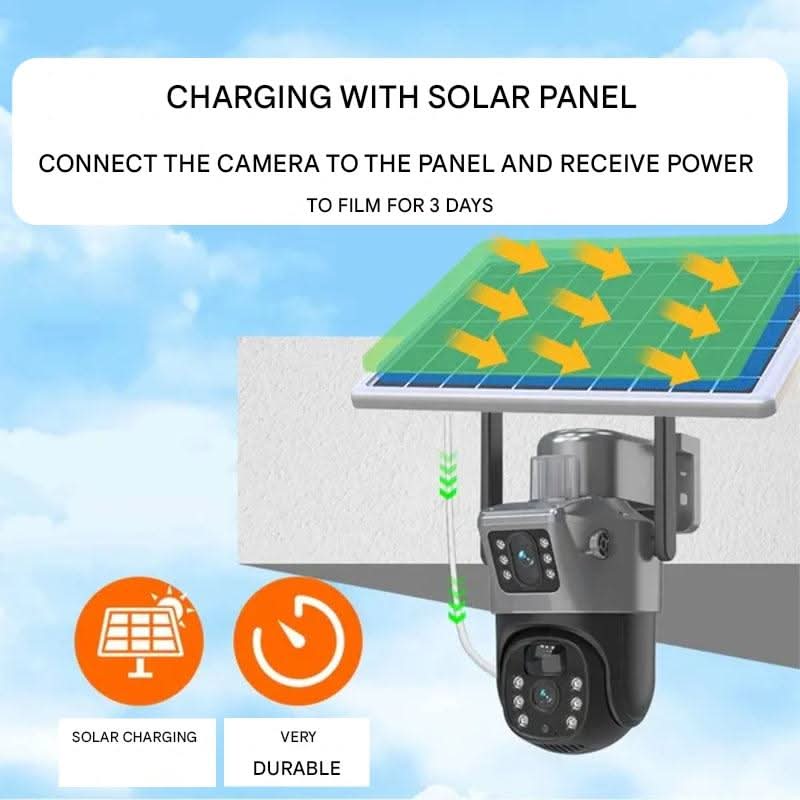4K Solar Wireless Outdoor Security Camera — 360° & 10x Zoom 6