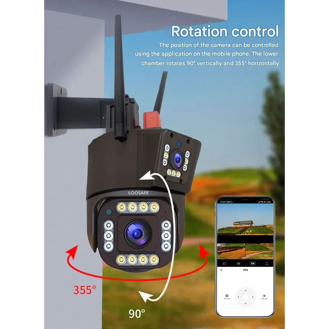 4K Solar Wireless Outdoor Security Camera — 360° & 10x Zoom 8