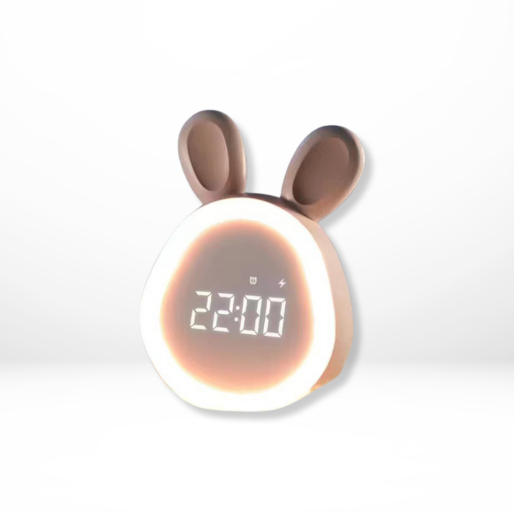 Bunny LED Alarm Clock for Kids — Colour-Changing Night Light 3