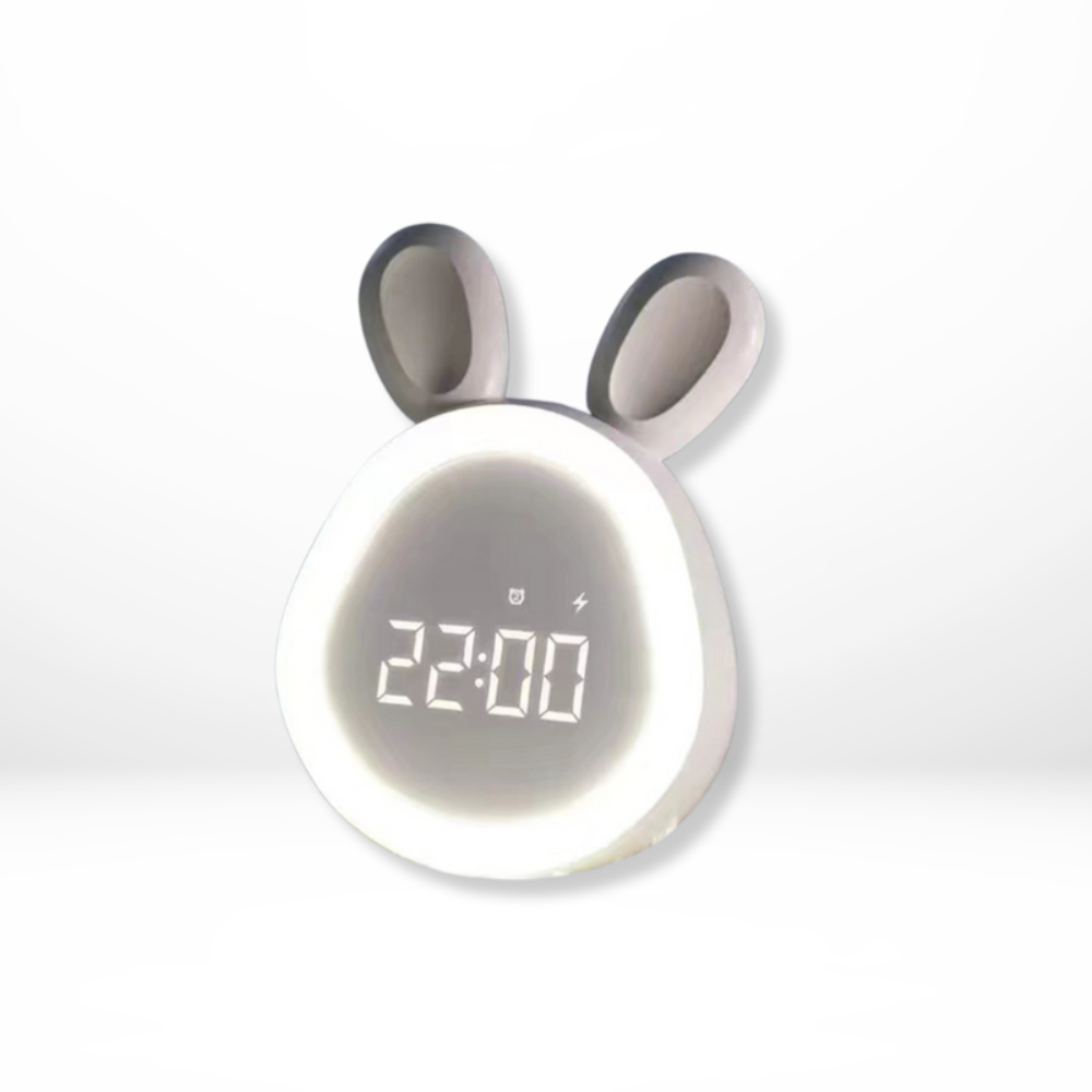 Bunny LED Alarm Clock for Kids — Colour-Changing Night Light 4