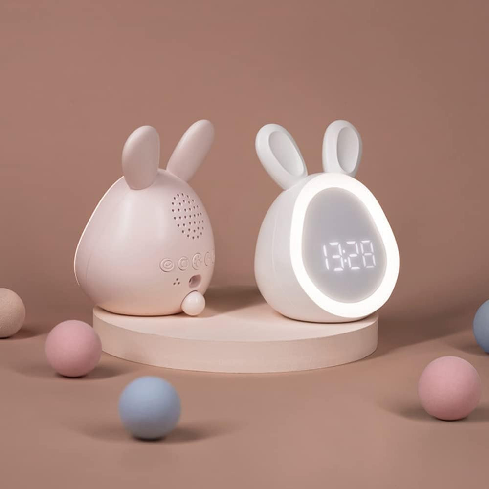 Bunny LED Alarm Clock for Kids — Colour-Changing Night Light 1
