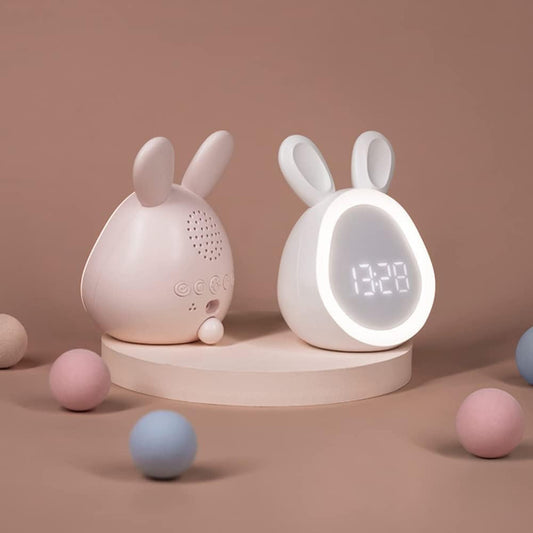 Bunny LED Alarm Clock for Kids — Colour-Changing Night Light 1