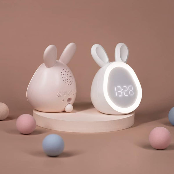 Bunny LED Alarm Clock for Kids — Colour-Changing Night Light 1