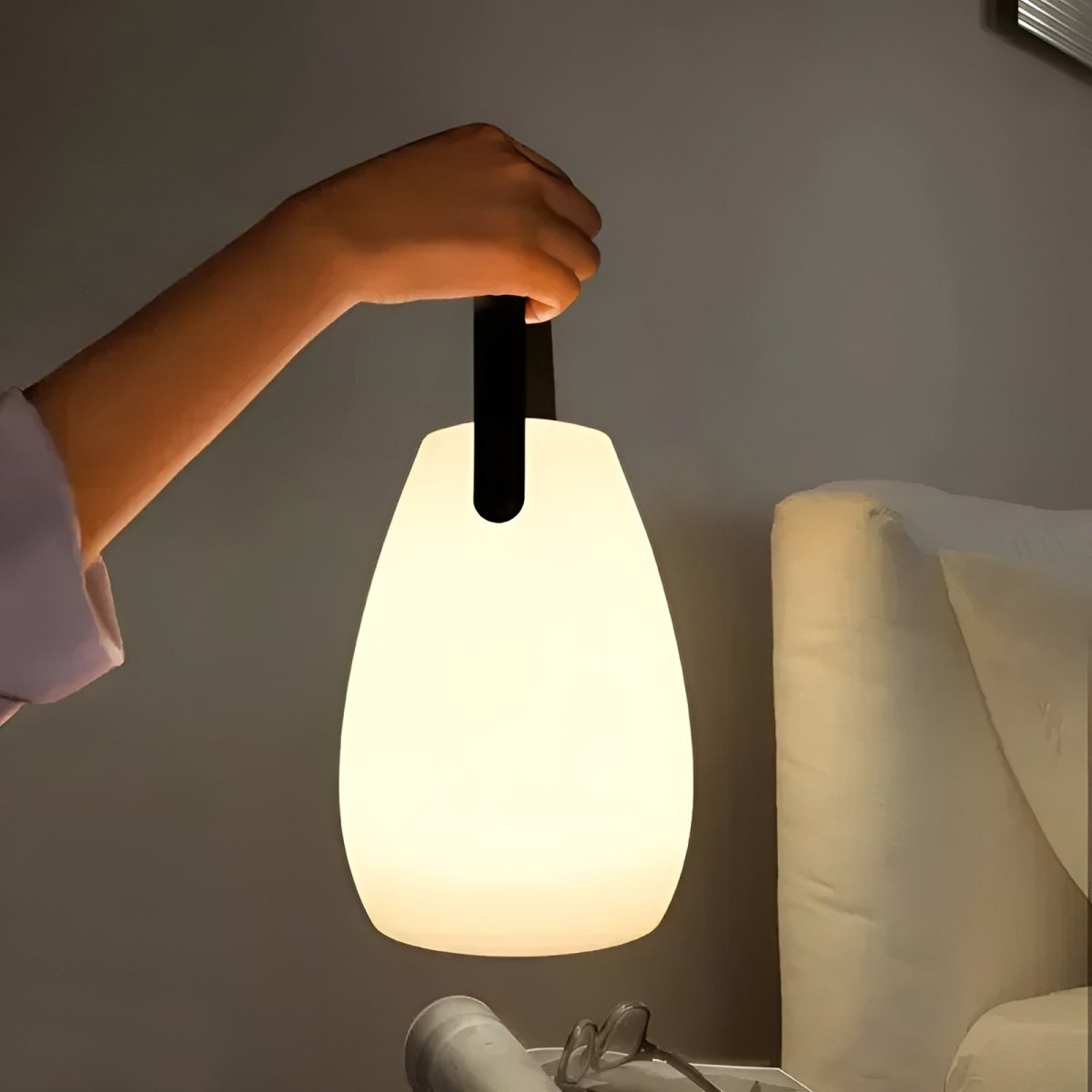 Wireless LED Table Lamp — 16 Colours, Dimmable & Rechargeable 3