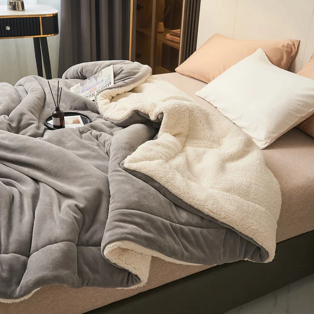 Luxury Flannel Fleece Blanket — Soft Plush Throw 3 Sizes 10