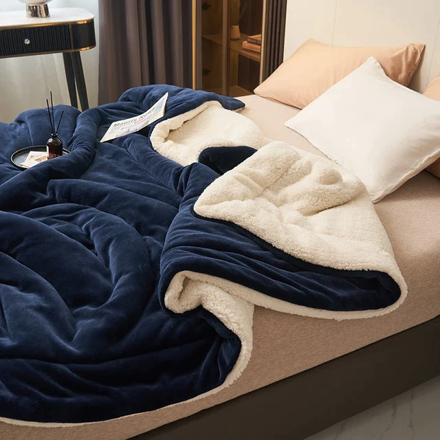 Luxury Flannel Fleece Blanket — Soft Plush Throw 3 Sizes 9