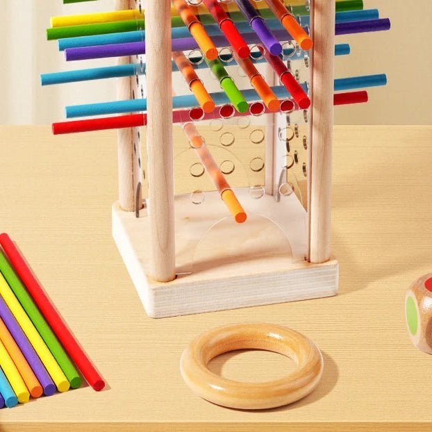 Montessori Toys Wooden Counting Sticks Set — Ages 3+ 6