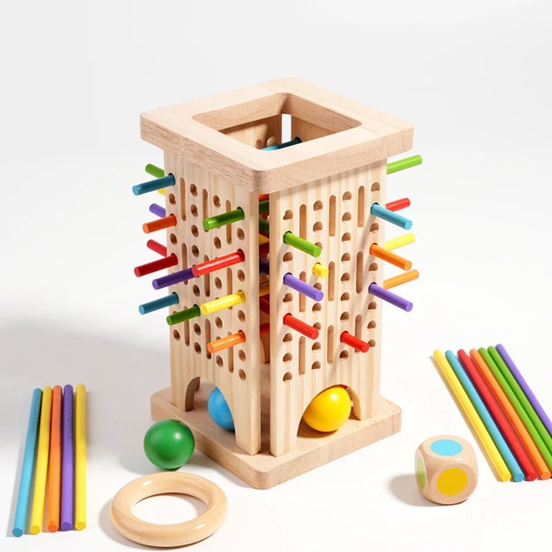 Montessori Toys Wooden Counting Sticks Set — Ages 3+ 9