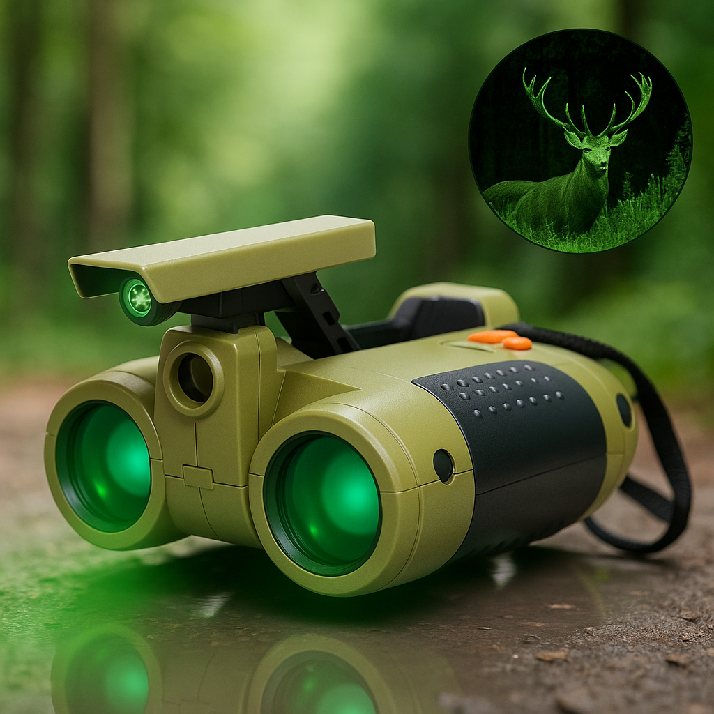 Kids Night Vision Binoculars — Outdoor Explorer with 25ft Range 1