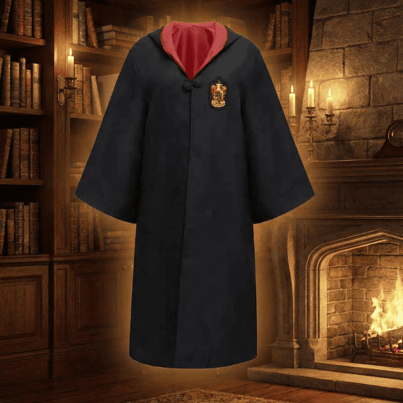 Complete Wizard Costume Set — Kids & Adults House Robe 1