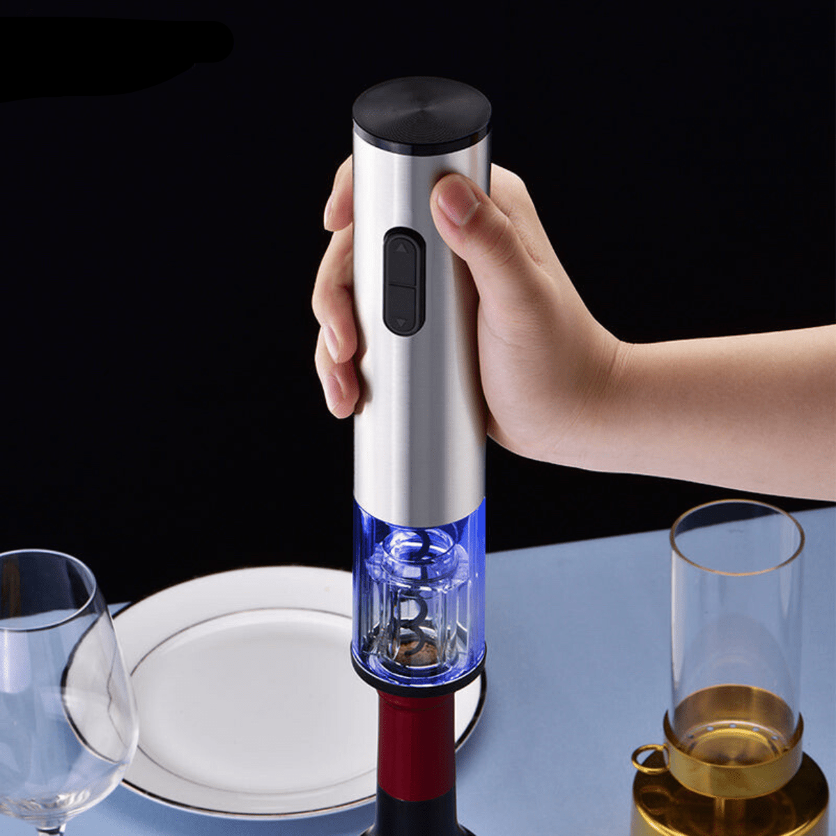 Electric Wine Opener 4-in-1 Set — Rechargeable with Accessories 3