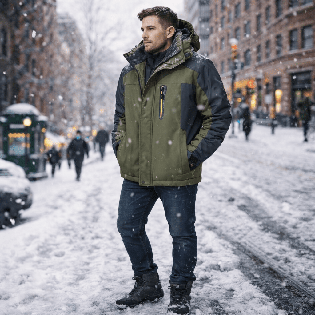 Winter Jacket Men — Waterproof Windproof Performance Coat 3