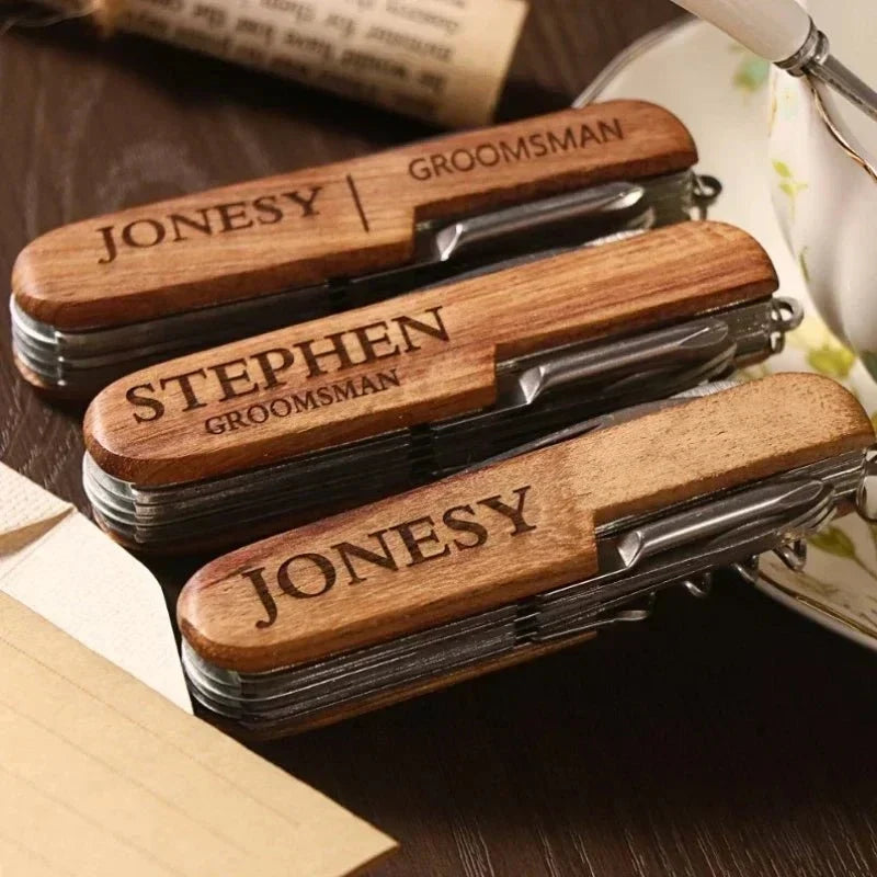 Personalised Rosewood Sommelier Corkscrew — Custom Engraved Gift 4