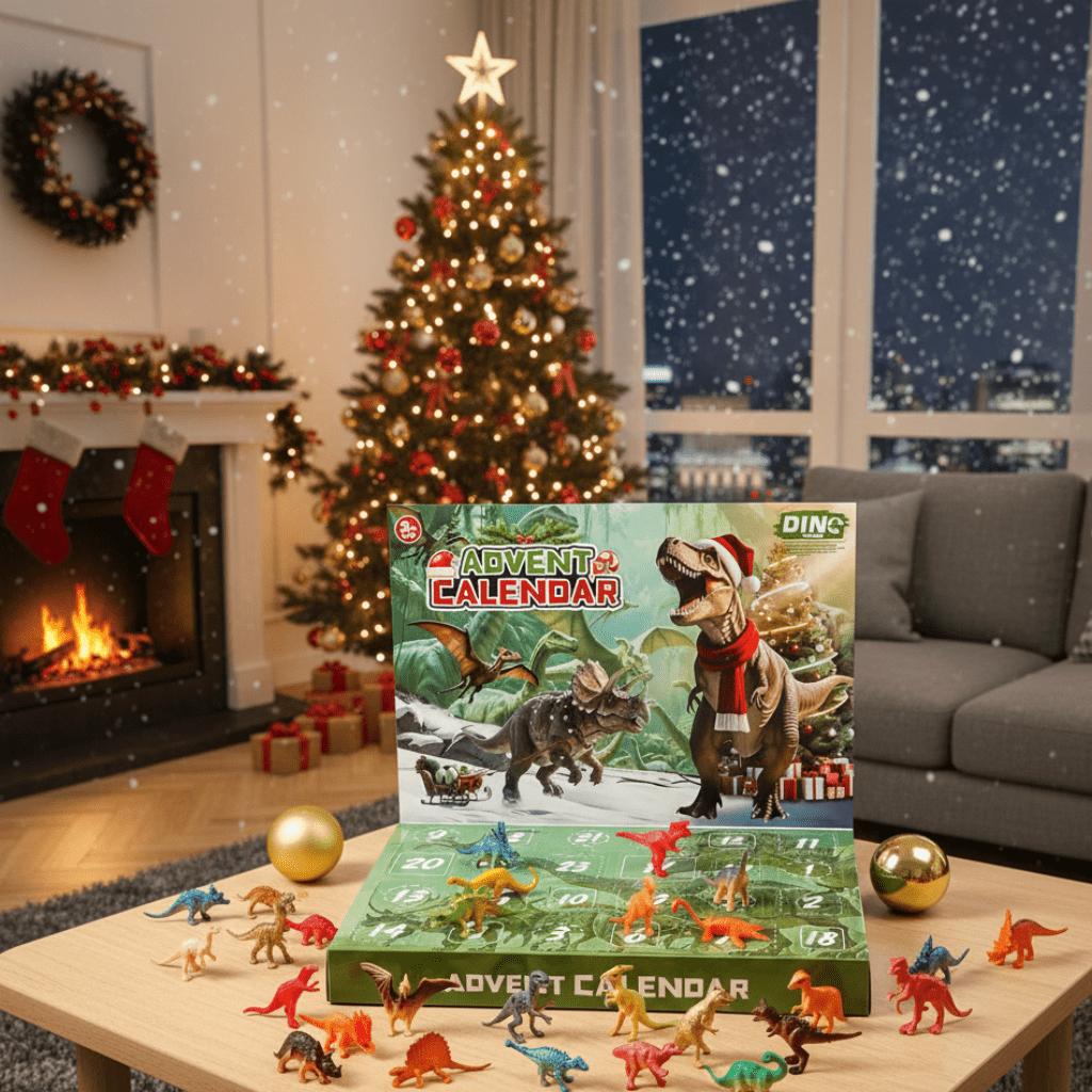 Advent Calendar 2025 — 24 Dinosaur Toy Surprises for Kids 2