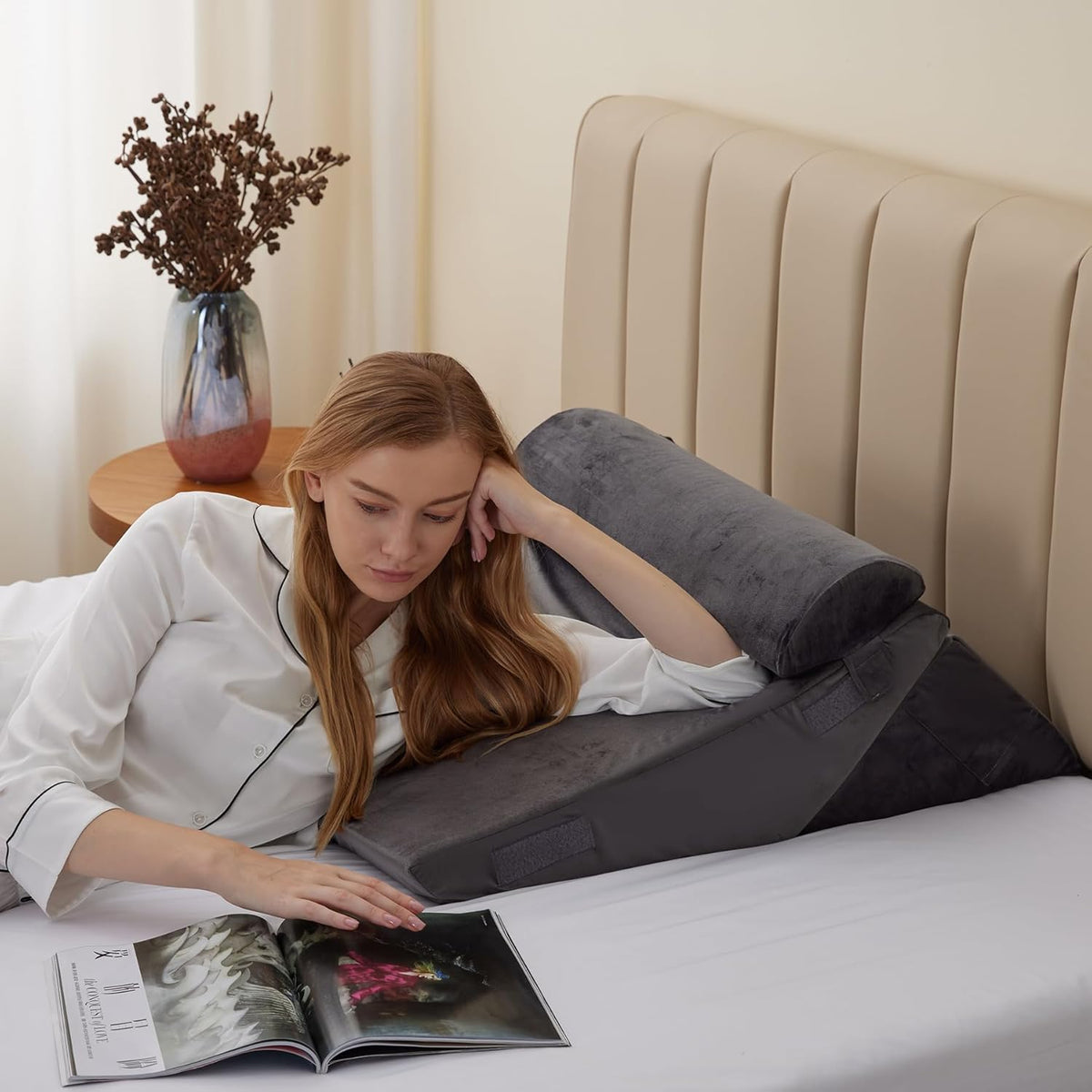 7-in-1 Adjustable Orthopedic Wedge Pillow — Memory Foam Support 1