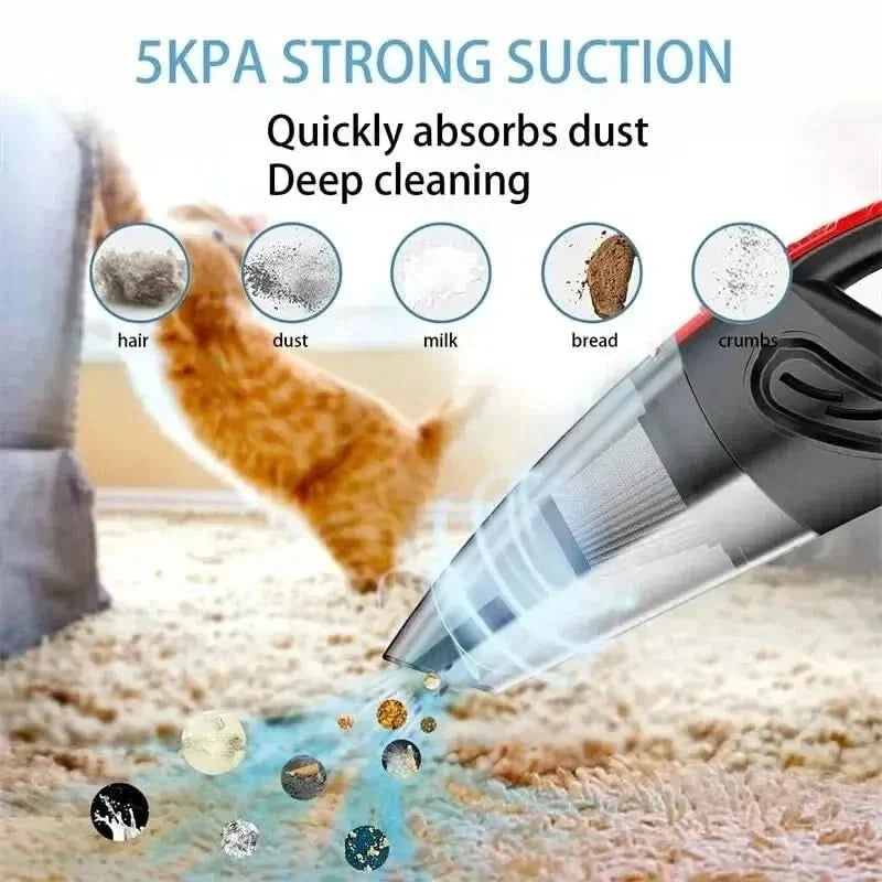 CycloVac Cordless Handheld Vacuum — 120W Cyclone Wet & Dry 3