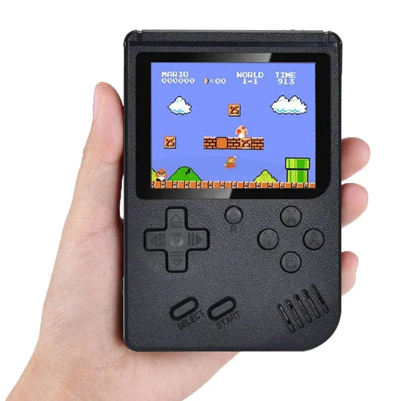 Retro Handheld Game Console 400-in-1 — 3" TFT & AV TV Output 16