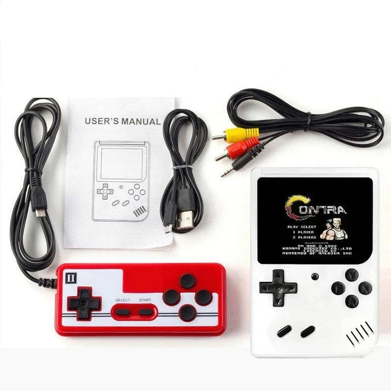 Retro Handheld Game Console 400-in-1 — 3" TFT & AV TV Output 11