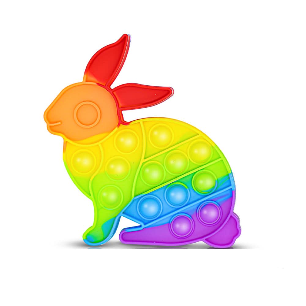 Squishy Push Pop Fidget Toy — Silicone Sensory Stress Relief 17