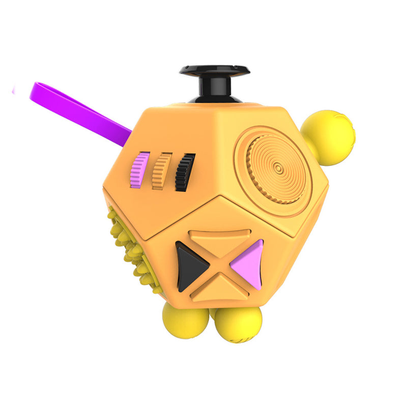 Fidget Toy Cube — 6 & 12 Sided Sensory Stress Relief 20
